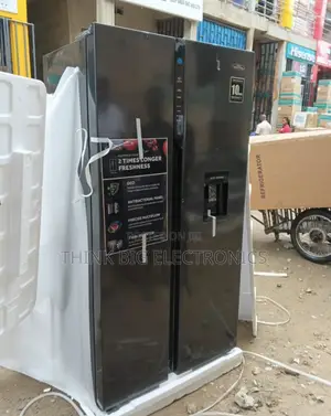 Haier Thermocool Side-by-Side Refrigerator with Water Dispenser