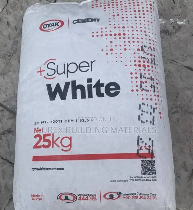 Oyak Super White Cement – 25kg - 1