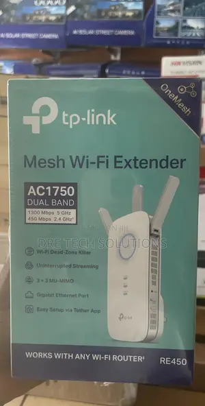TP-Link RE450 AC1750 WiFi Range Mai Faduwa