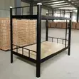 Sabon Karfe Bunk Bed Mai Tsarin Katako - 1