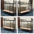 Sabon Karfe Bunk Bed Mai Tsarin Katako - 2