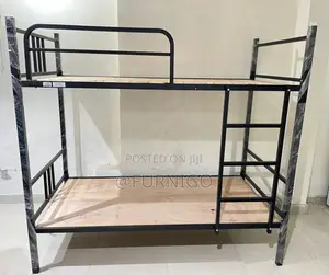 Sabon Karfe Bunk Bed Mai Tsarin Katako