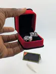 Iced Luxe Unique Teeth Hip Hop Grillz - Silver - 2