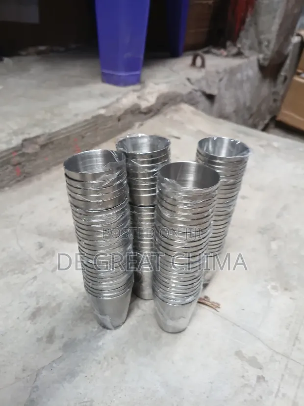 Holy Communion Cups Stainless Steel (12pcs) - 1