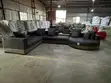 Executive L-Shape Sofa Mai Zama 7 Mazauna (Wanda Aka Shigo Da Shi) - 3
