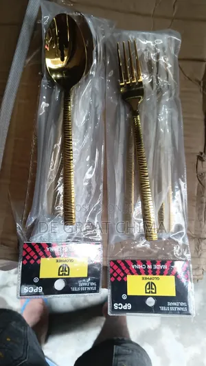 New Design Gold Spoon