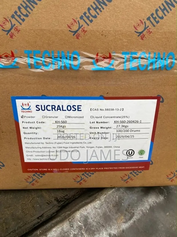 Sucralose Fitar Dadi Mai Girman Abinci (Bagar 25kg) - 1