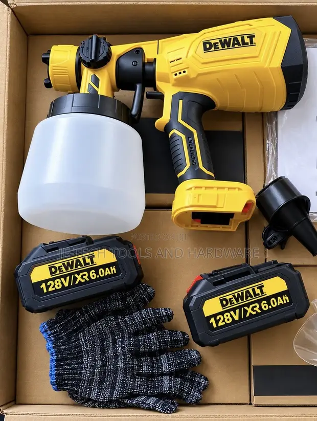 Sabon DeWALT 128V Cordless Paint Sprayer Kit - 1