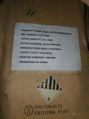 Paradichlorobenzene (p-dichlorobenzene) - Industrial Chemical
