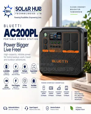 Bluetti AC200PL Portable Power Station
