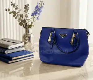 Jimmy Choo Handbag - Blue Patent Leather