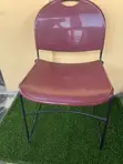 High Quality Plastic Chairs with Iron Footings - 1