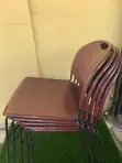 High Quality Plastic Chairs with Iron Footings - 2