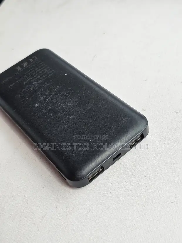 Wurin Amfani Baki 10,000mAh Power Bank Mai Ɗaukar Hawa - 1