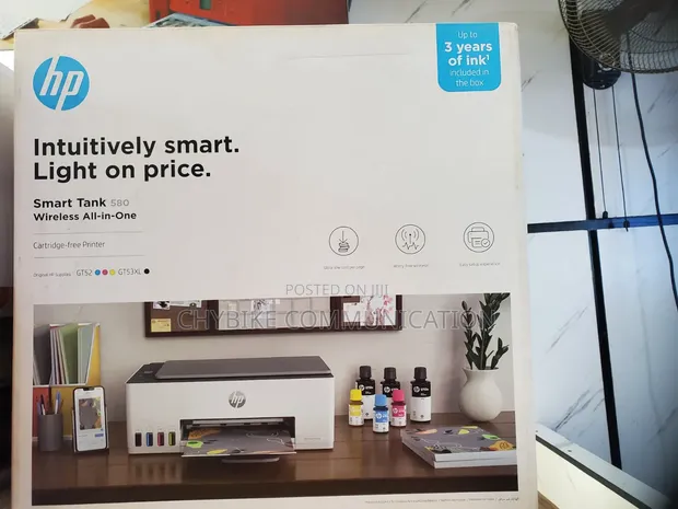 HP Smart Tank 580 All-in-One Printer - 1