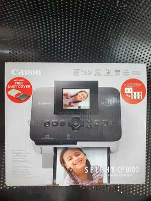 Canon Selphy CP1000 Compact Photo Printer - Black