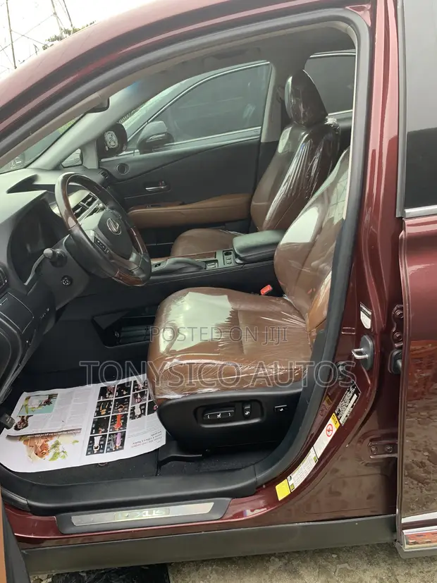 Lexus RX 350 AWD 2014 Maroon - 1