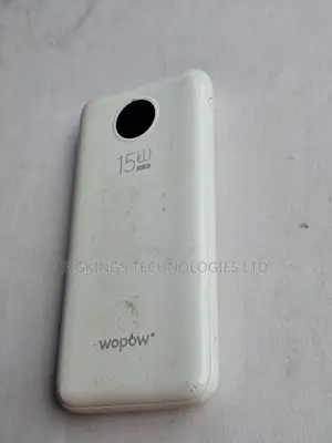 Used Wopow 10000mAh Power Bank with 15W Fast Charging