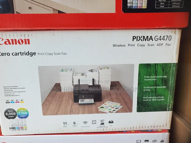 Canon PIXMA G4470 Wireless Colour All-in-One MegaTank Printer - 1