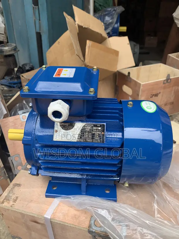 Asalin Motar Lantarki 0.55KW 1390 RPM - 1