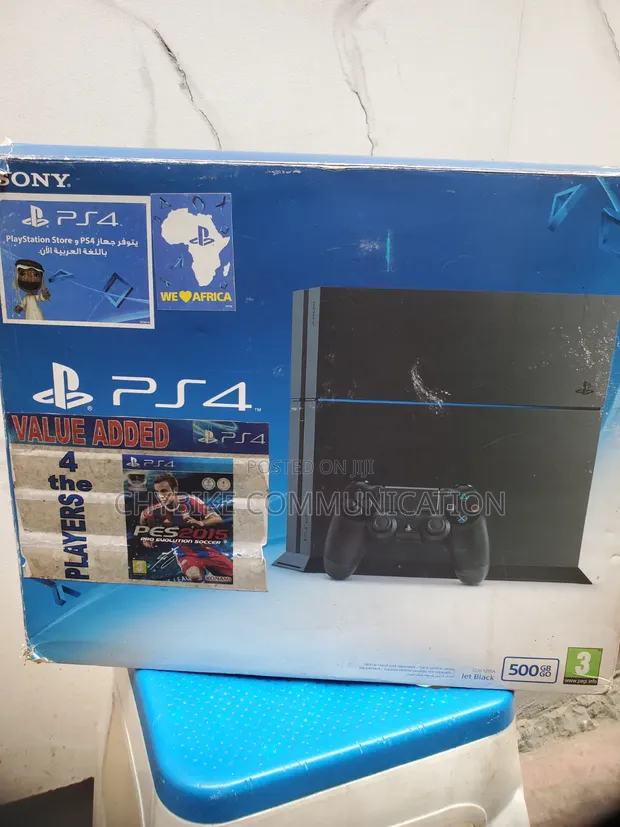 Sony PlayStation 4 (PS4) 500GB Console - Black - 1