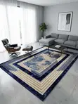 Modern Turkish Center Rug 10x13ft - 3