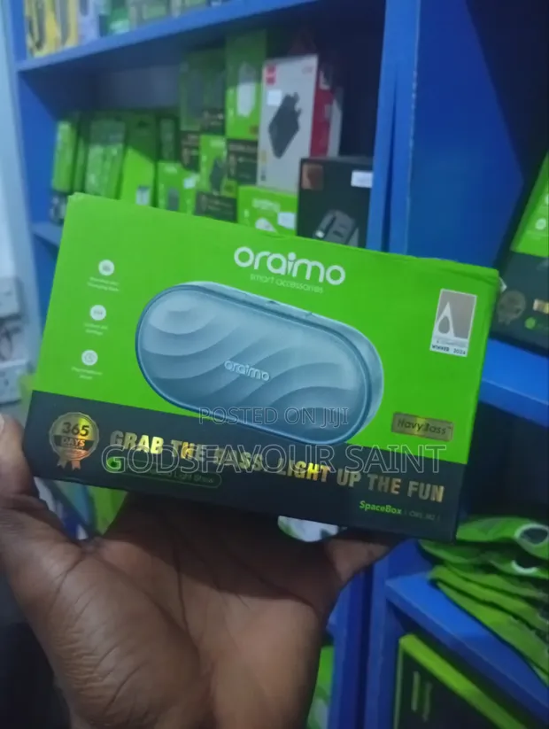 Oraimo SpaceBox Portable Bluetooth Speaker - 1