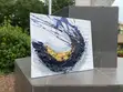 Abstract Art in Gold and Black - 3