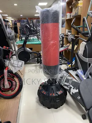American Fitness Standing Punching Bag - Sabon Abu