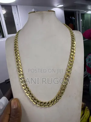 18 Karat Kuban Gold Chain