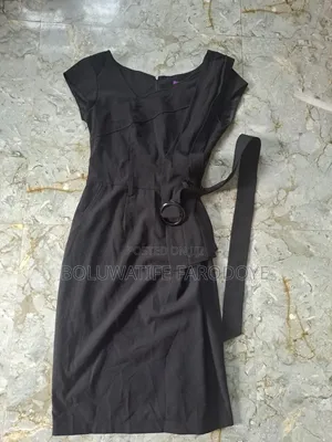 Black Knee-Length Dress