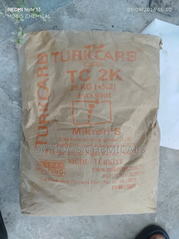 Calcium Carbonate Mai Girman Abinci (CaCO3) - 25kg - 1
