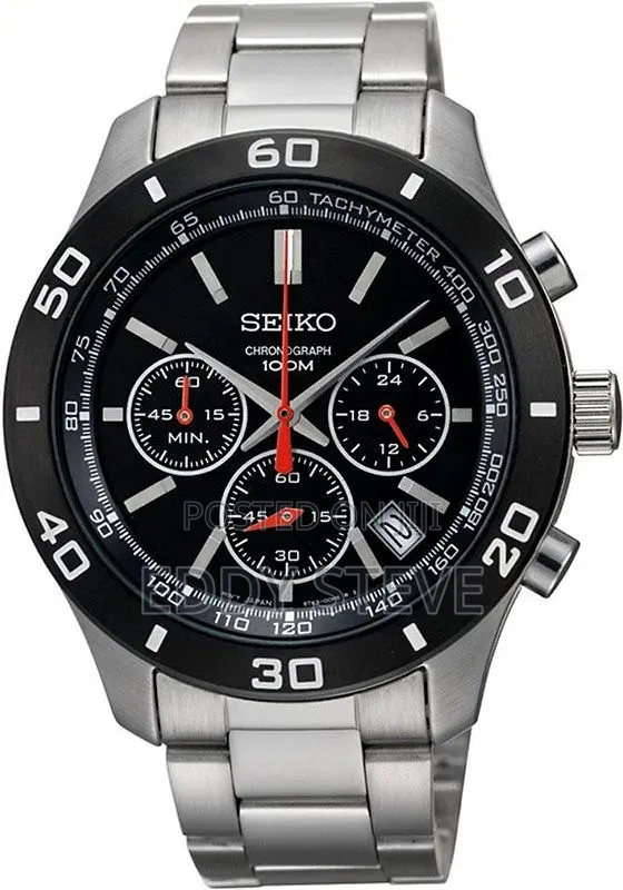 Seiko Maza Chronograph Quartz Watch SSB053P1 - 1