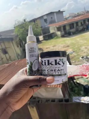 Healthy Hair Cream da Man Fetur don Girman Gashi