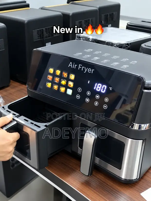 9 Liters Dual Basket Air Fryer - Brand New - 1