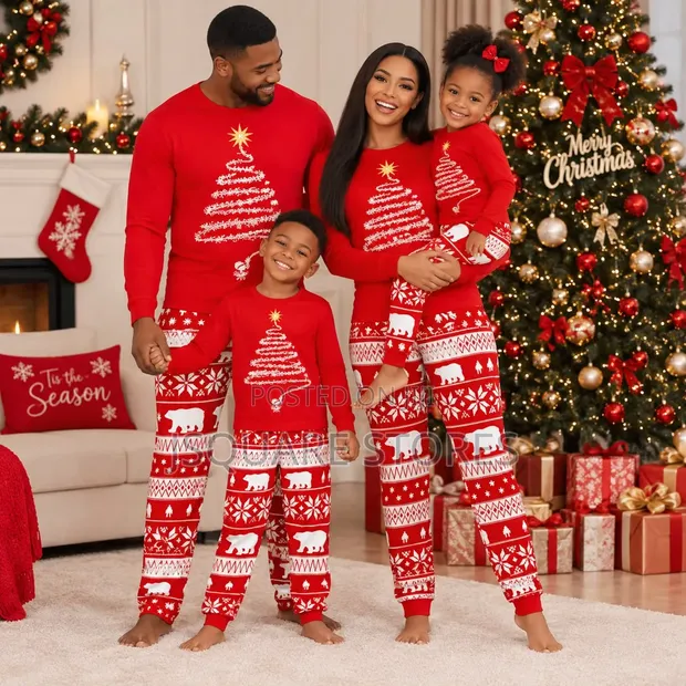 Family Christmas Pyjamas - Cotton, 23 Prints - 1
