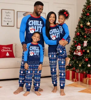 Luxury Christmas Family Pyjamas - Cotton