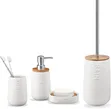 Madame Coco Luxury 4-Piece Ceramic Bathroom Set - 1