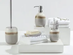 Madame Coco Luxury 4-Piece Ceramic Bathroom Set
