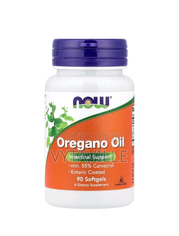 NOW Oregano Oil Enteric Coated Softgels X 90 - 1