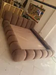 Home Interiors Modern 6x6 Bed Frame - Brown - 2