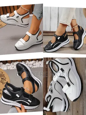 Women's Casual Sneakers - Black