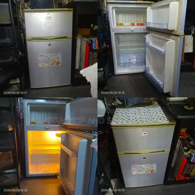 Sky Mini Refrigerator Mai Kofofi Biyu - 1