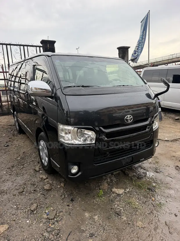 Toyota HiAce 2014 Black Super GL - 1