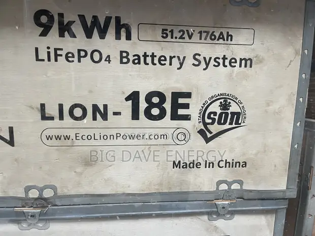 Eco Lion 9kW Lithium Battery - 1