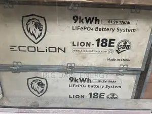 Eco Lion 9kW Lithium Battery