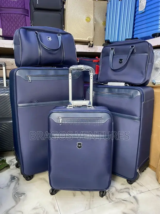 Set of 5pcs Mont Blanc Luggage Bags - 1