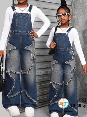 Girls' Dugrin Jean and Top Set (2 Pics)