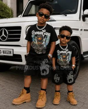 Quality Children's Top and Jean Shorts Set
