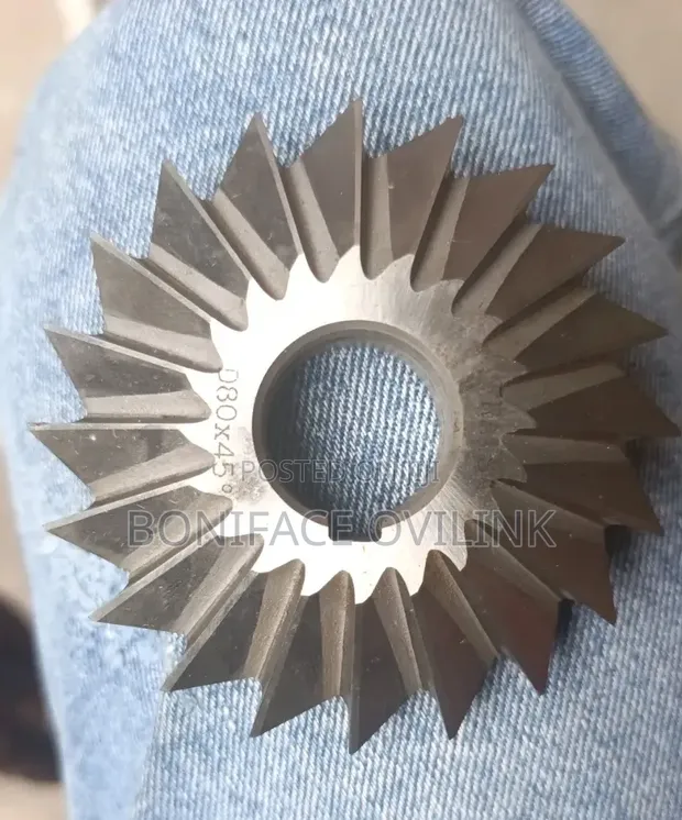 45° Double-Angle HSS Cutter (20 Teeth) - 1